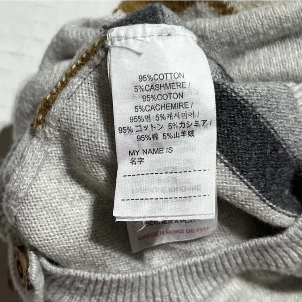 The Bonnie Mob soft cotton/cashmere deer romper 0-3 months heirloom quality